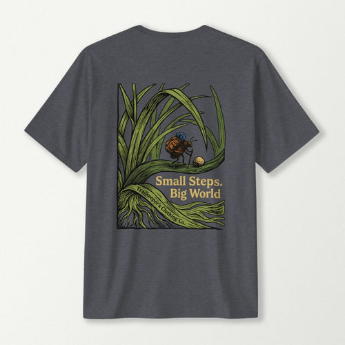 Big World Bug  Backpacker T-Shirt