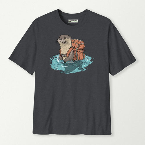 Otter Backpacker Fording River T-Shirt