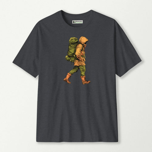 Backpacker In Raingear T-Shirt