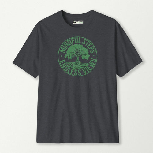Mindful Steps, Endless Views T-Shirt