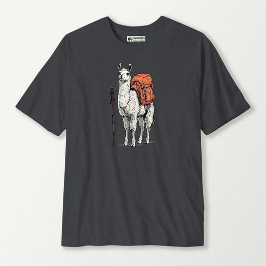 Llama Backpacker T-Shirt