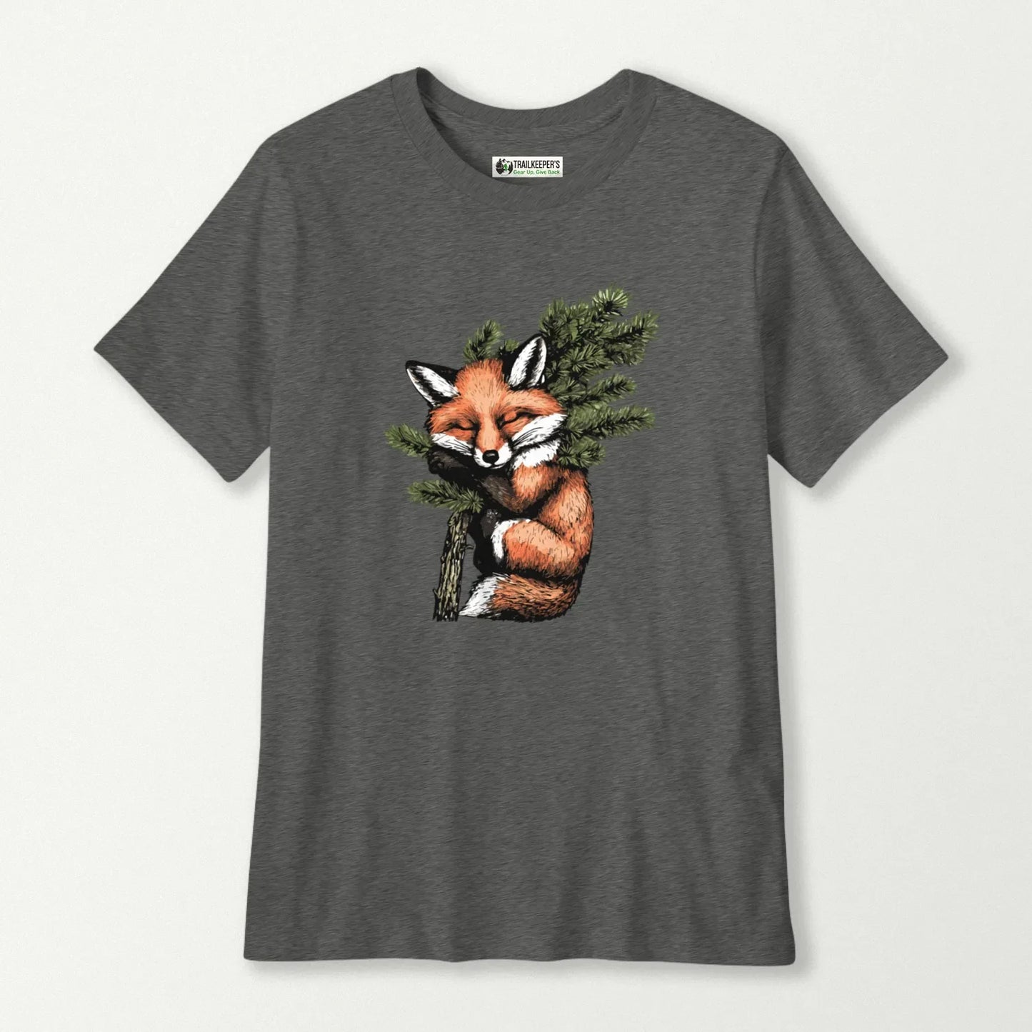 Fox Tree Hugger Kids T-Shirt