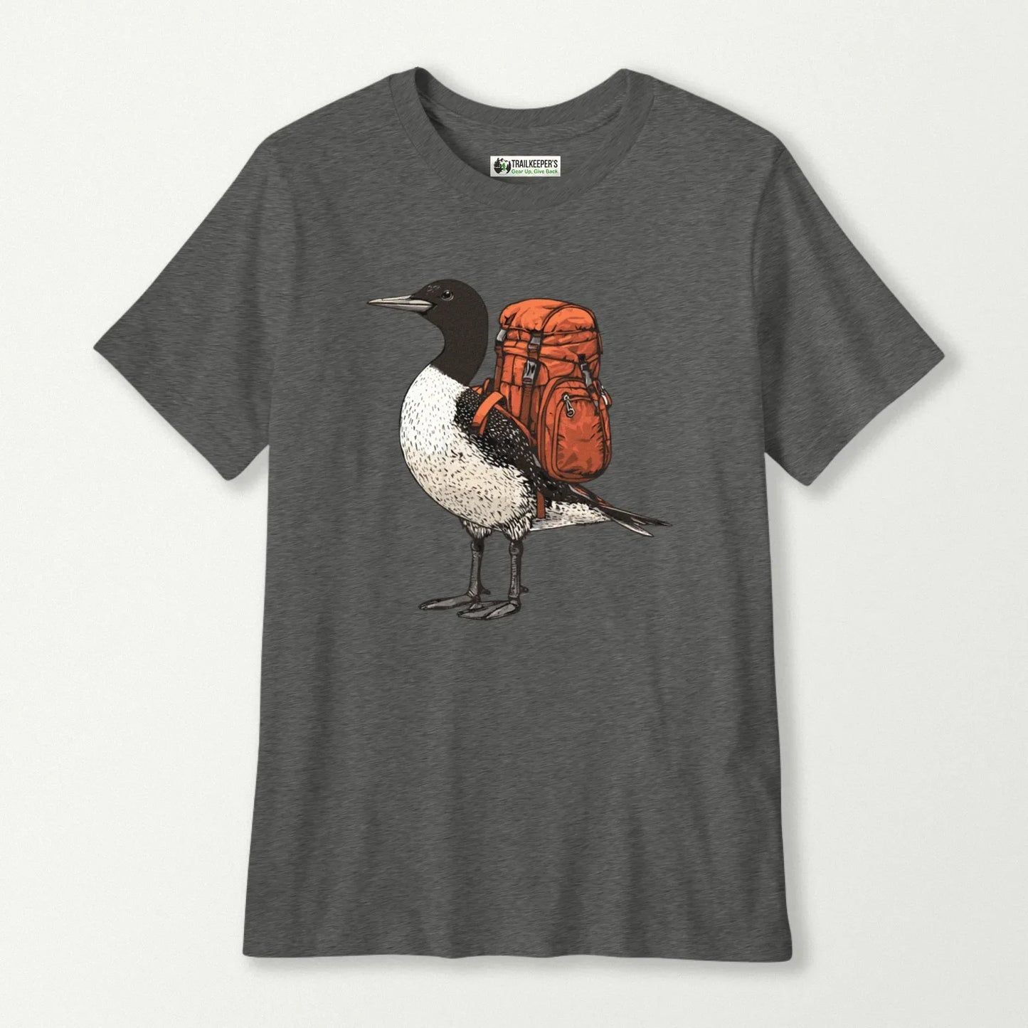 Common Loon Backpacker Kids T-Shirt