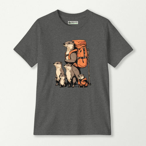 Otter Backpacker Kids T-Shirt