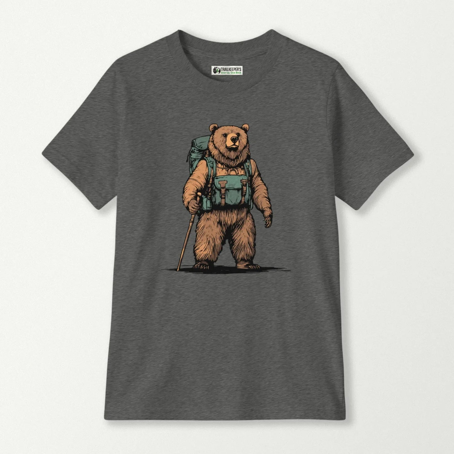Grizzly Backpacker Kids T-Shirt