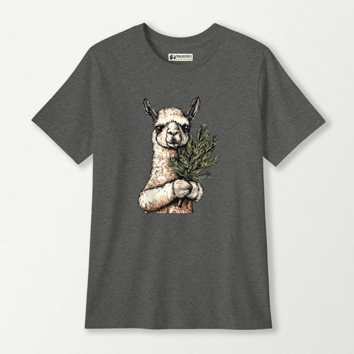 Llama Tree Hugger Kids T-Shirt