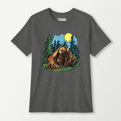 Bear Camping Kids T-Shirt