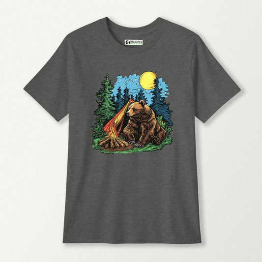 Bear Camping Kids T-Shirt
