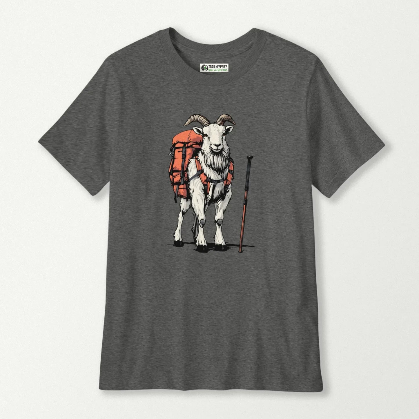 Mountain Goat Backpacker Kids T-Shirt