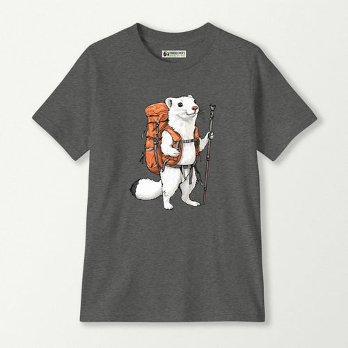 Ermine Backpacker Kids T-Shirt