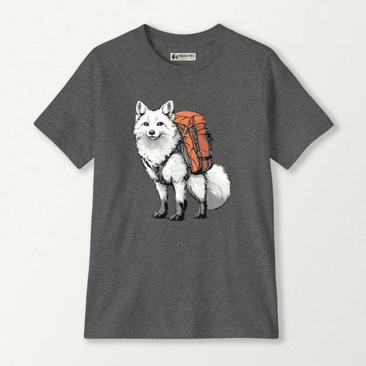 Arctic Fox Backpacker Kids T-Shirt