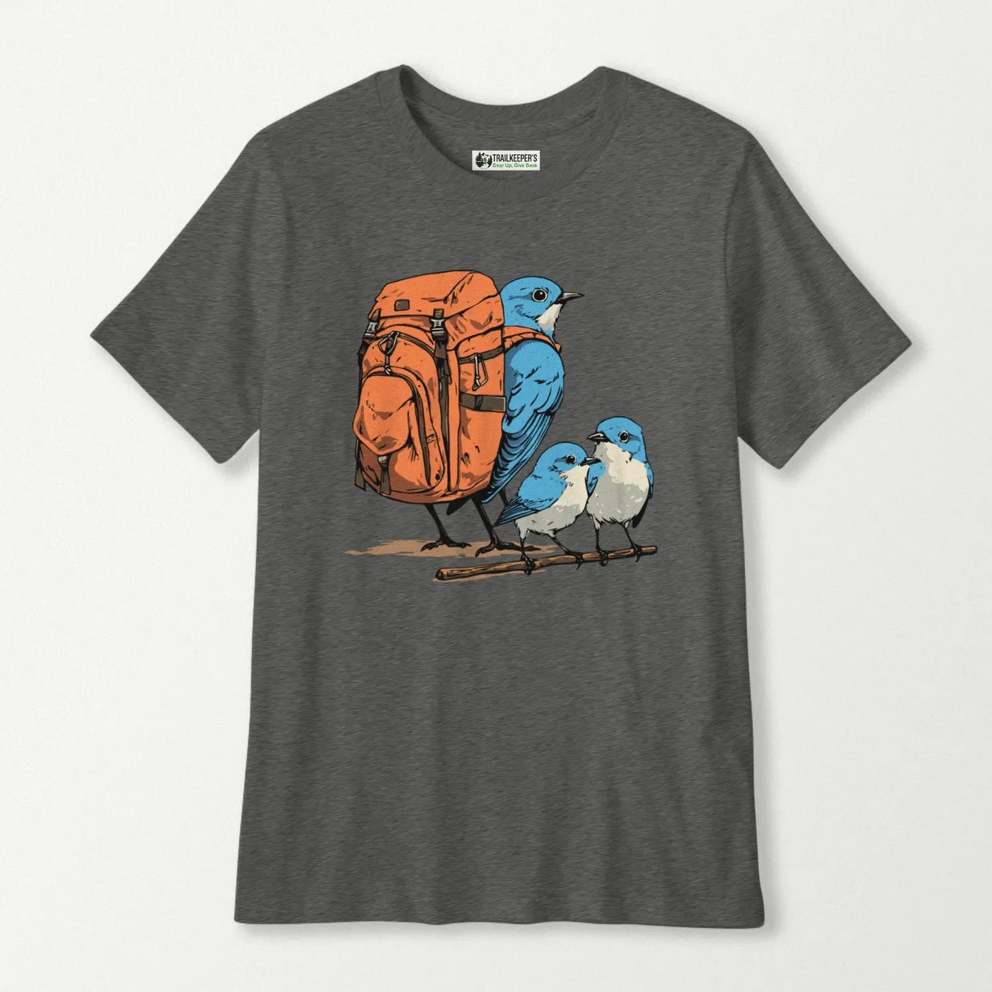 Bluebird Backpacker Family Kids T-Shirt