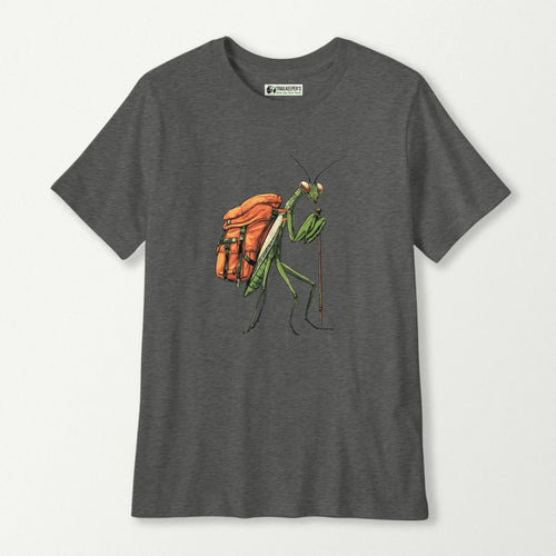 Preying Mantis Backpacker Kids T-Shirt