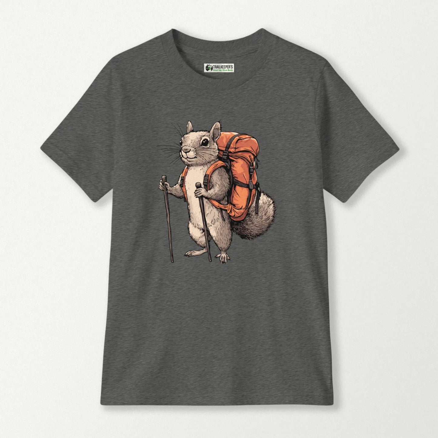 Squirrel Backpacker Kids T-Shirt