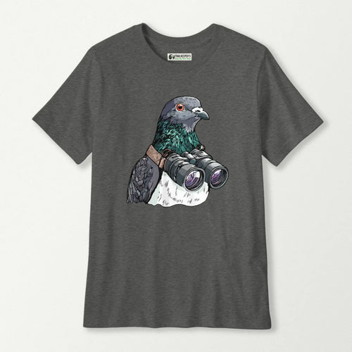 Pigeon Bird Watcher Kids T-Shirt