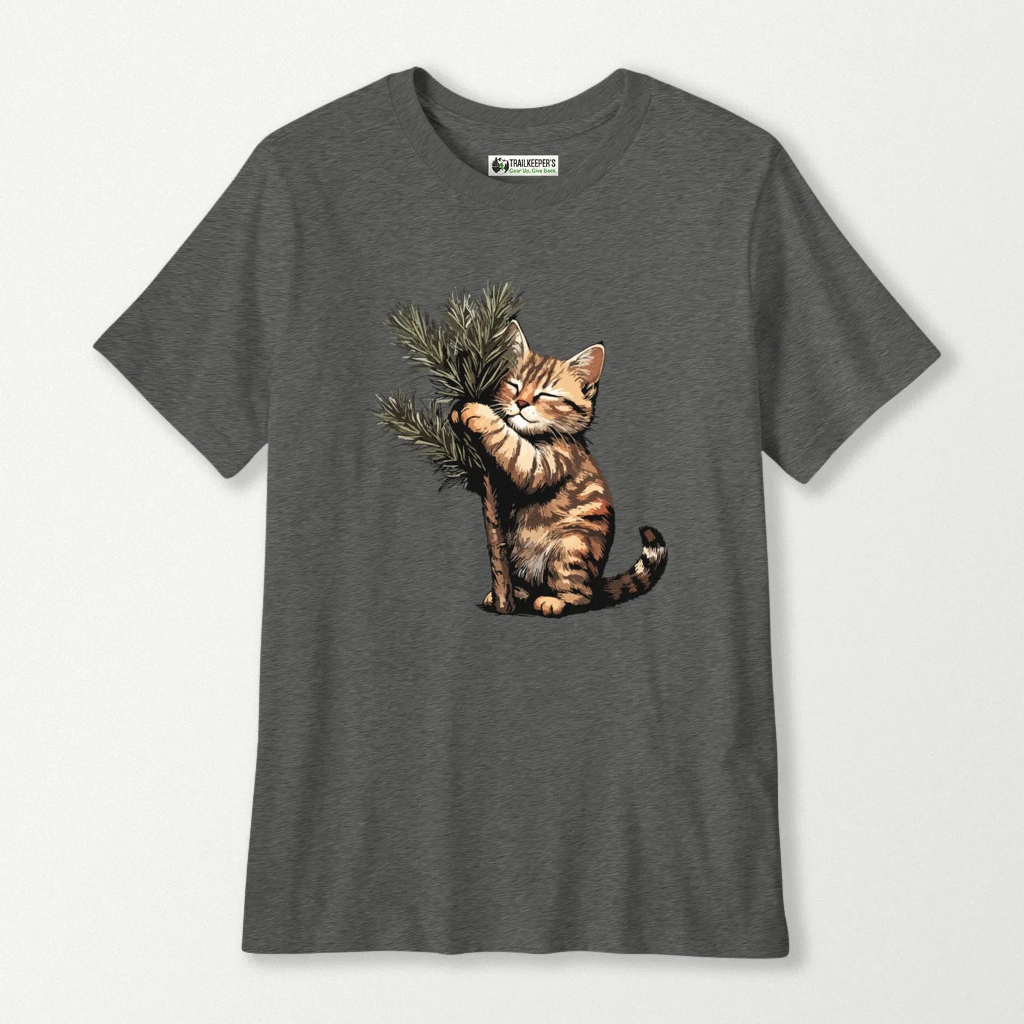 Cat Tree Hugger Kids T-Shirt