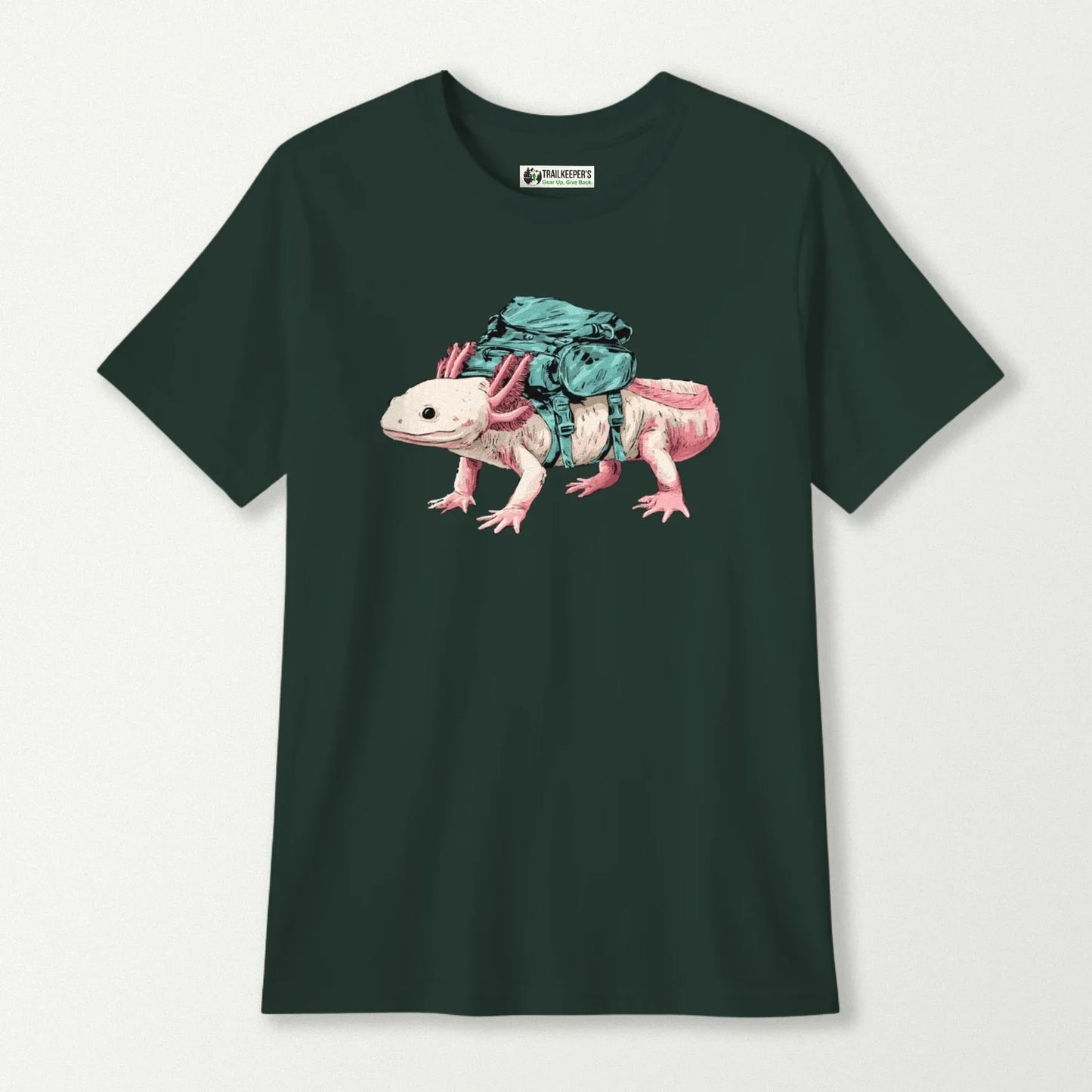 Axolotl Backpacker Kids T-Shirt