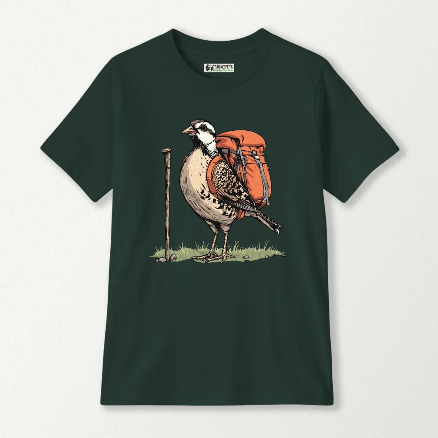 Northern Bobwhite Backpacker Kids T-Shirt
