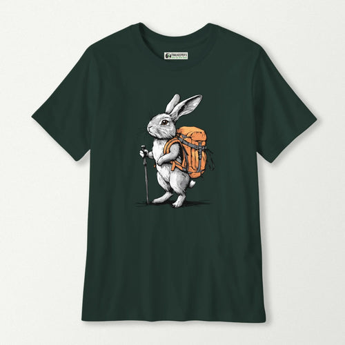 Rabbit Backpacker Kids T-Shirt