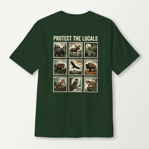 Protect The Locals Stamps T-Shirt