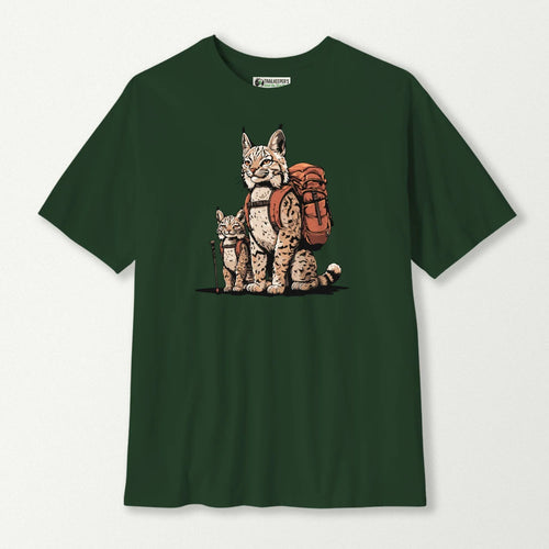 Bobcat Backpacker Family T-Shirt