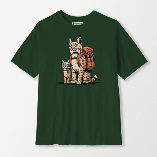Bobcat Backpacker Family T-Shirt