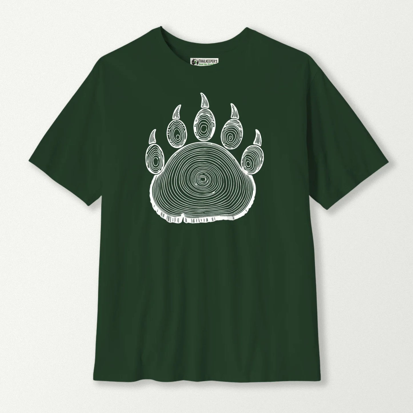 Bear Paw Tree Rings T-Shirt
