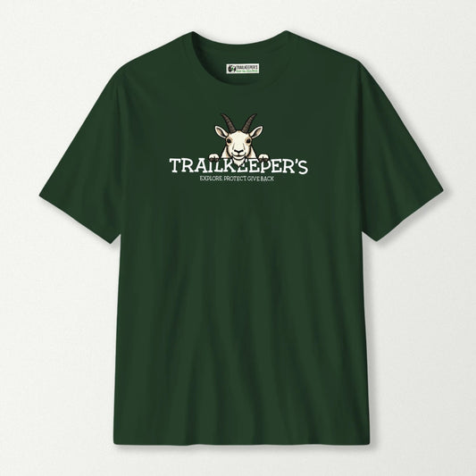 Trailkeeper's Mountain Goat Peeking T-Shirt