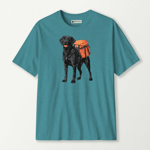 Black Lab Backpacker T-Shirt