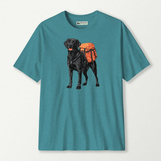 Black Lab Backpacker T-Shirt