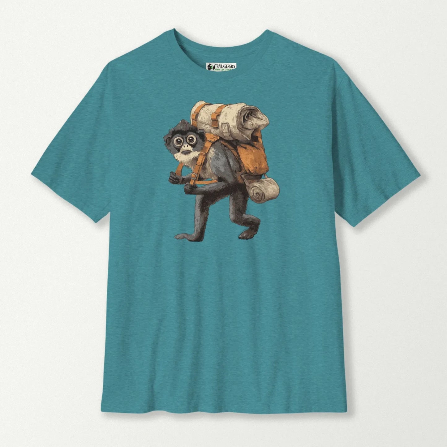 Spider Monkey Backpacker T-Shirt