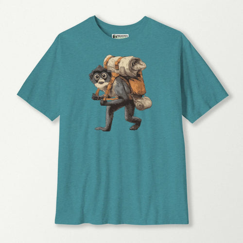 Spider Monkey Backpacker T-Shirt