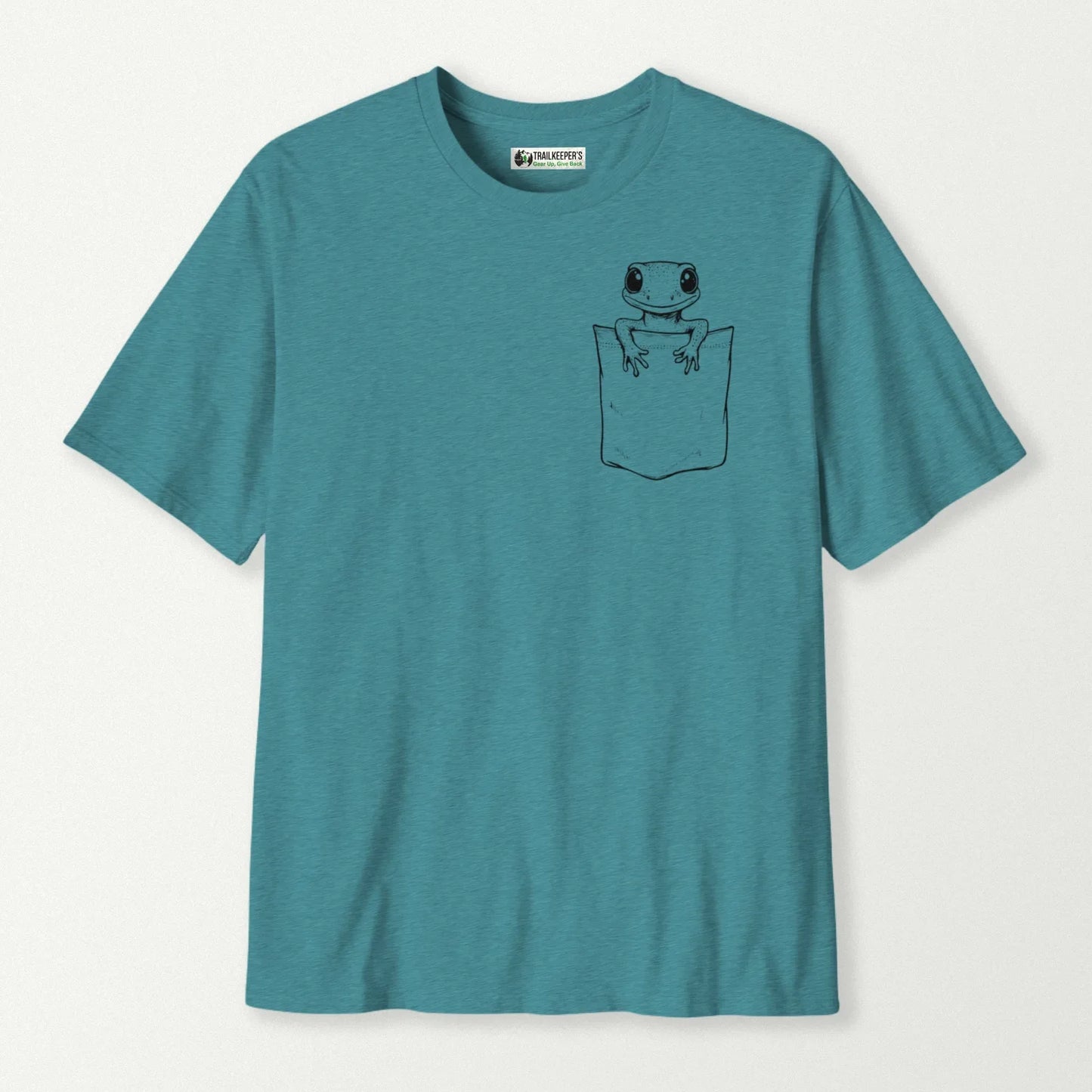 Gecko In Pocket T-Shirt
