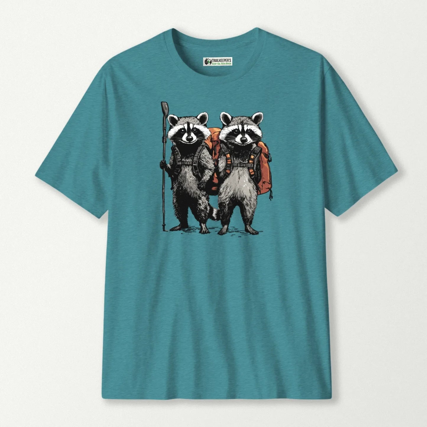 Raccoon Backpacker Buddies T-Shirt