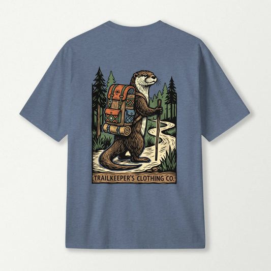Otter Forest Backpacker  T-Shirt