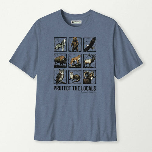 Protect The Locals Grid T-Shirt