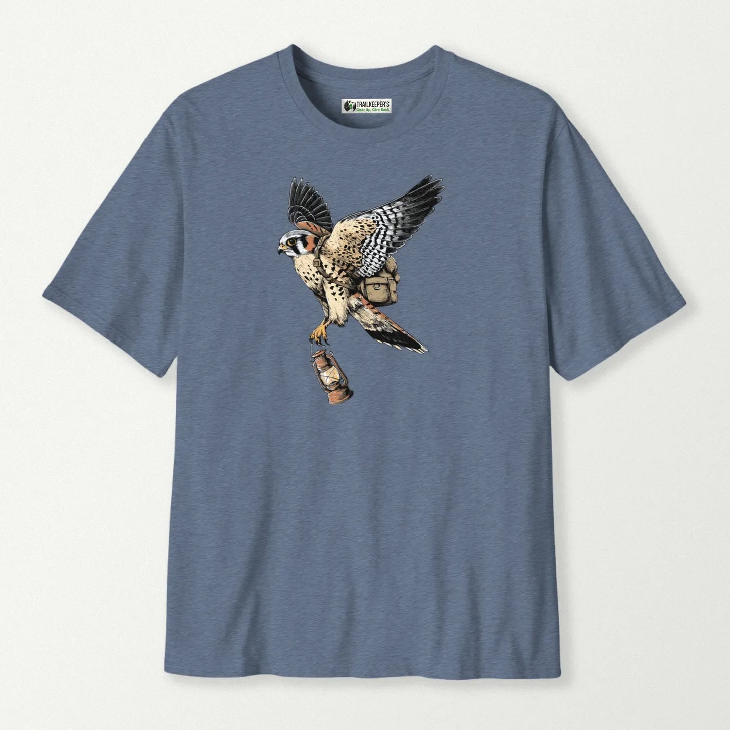 American Kestrel Lantern Carrier T-Shirt