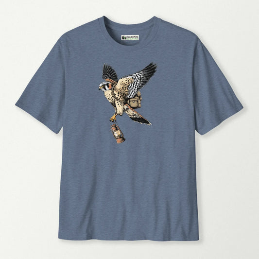 American Kestrel Lantern Carrier T-Shirt