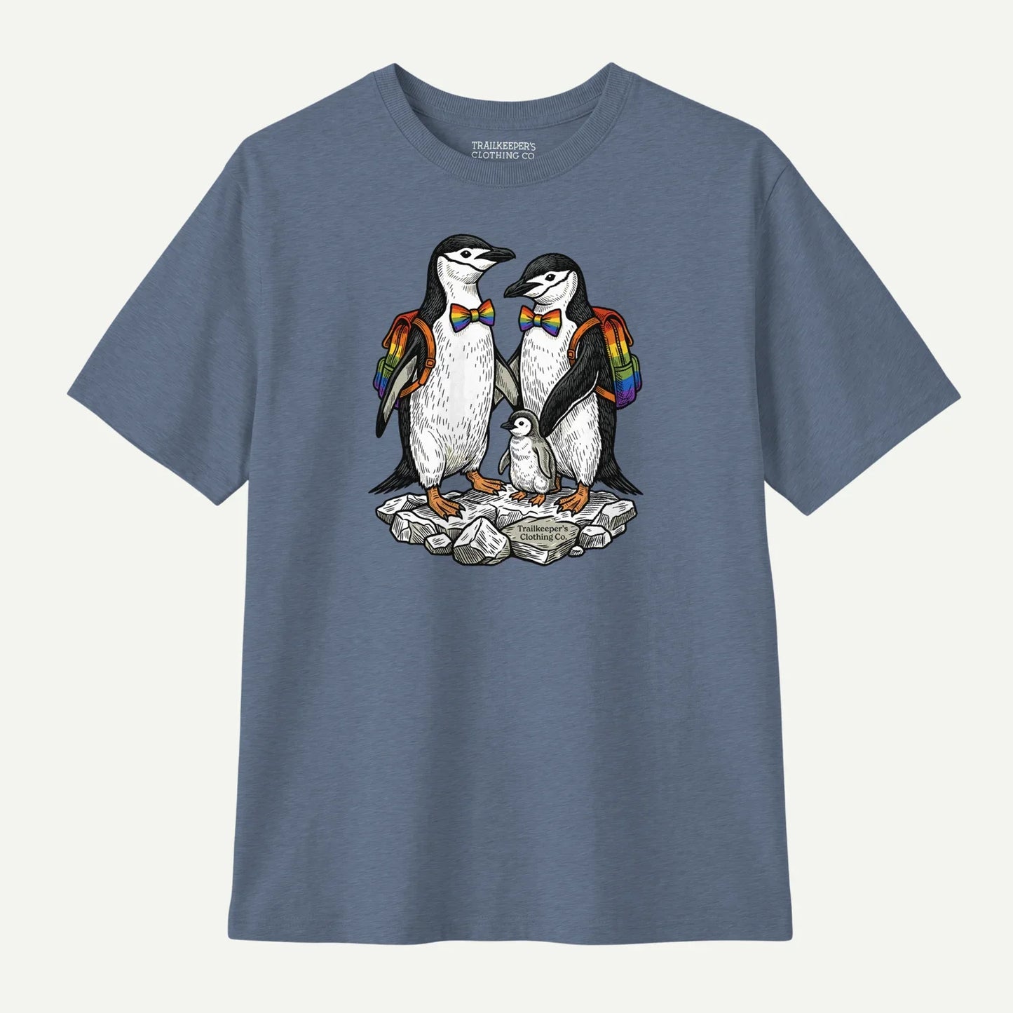 Chinstrap Penguin Family T-Shirt