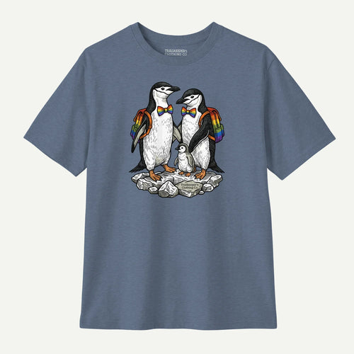Chinstrap Penguin Family T-Shirt