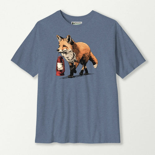 Red Fox Lantern Carrier T-Shirt