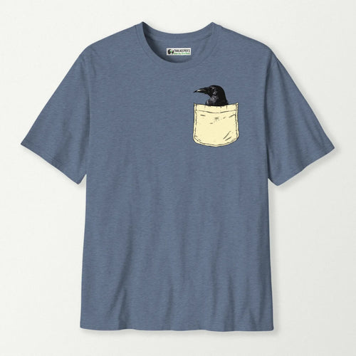 Raven In Pocket T-Shirt