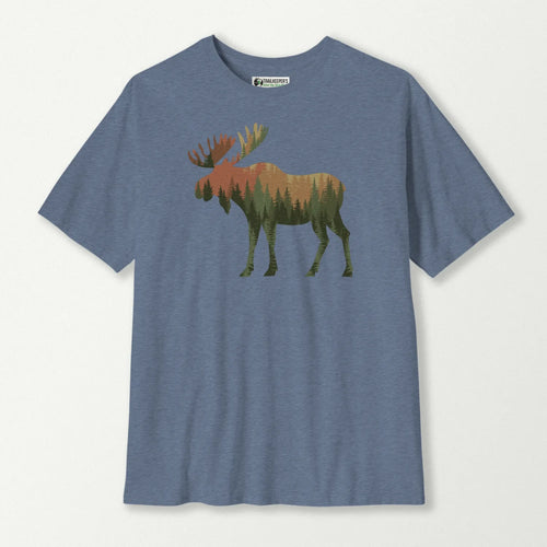 Moose Forest Scene T-Shirt