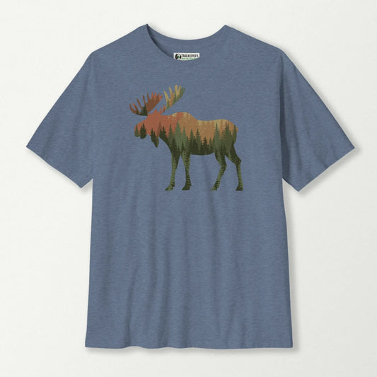 Moose Forest Scene T-Shirt