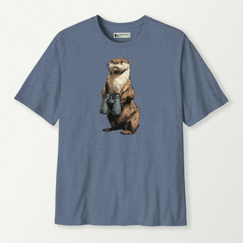 Otter Bird Watcher T-Shirt
