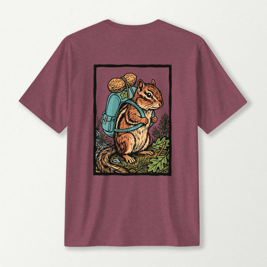 Chipmunk Forest Backpacker T-Shirt