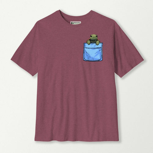 Tortoise In Pocket T-Shirt