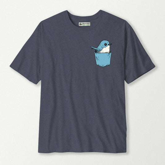 Bluebird In Pocket T-Shirt