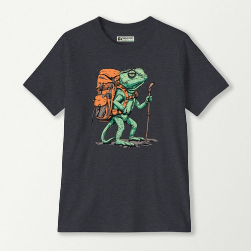 Chameleon Backpacker Kids T-Shirt
