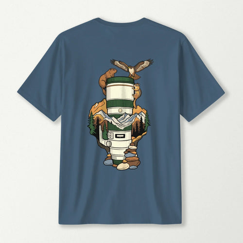 Camera Lens Nature Scene T-Shirt